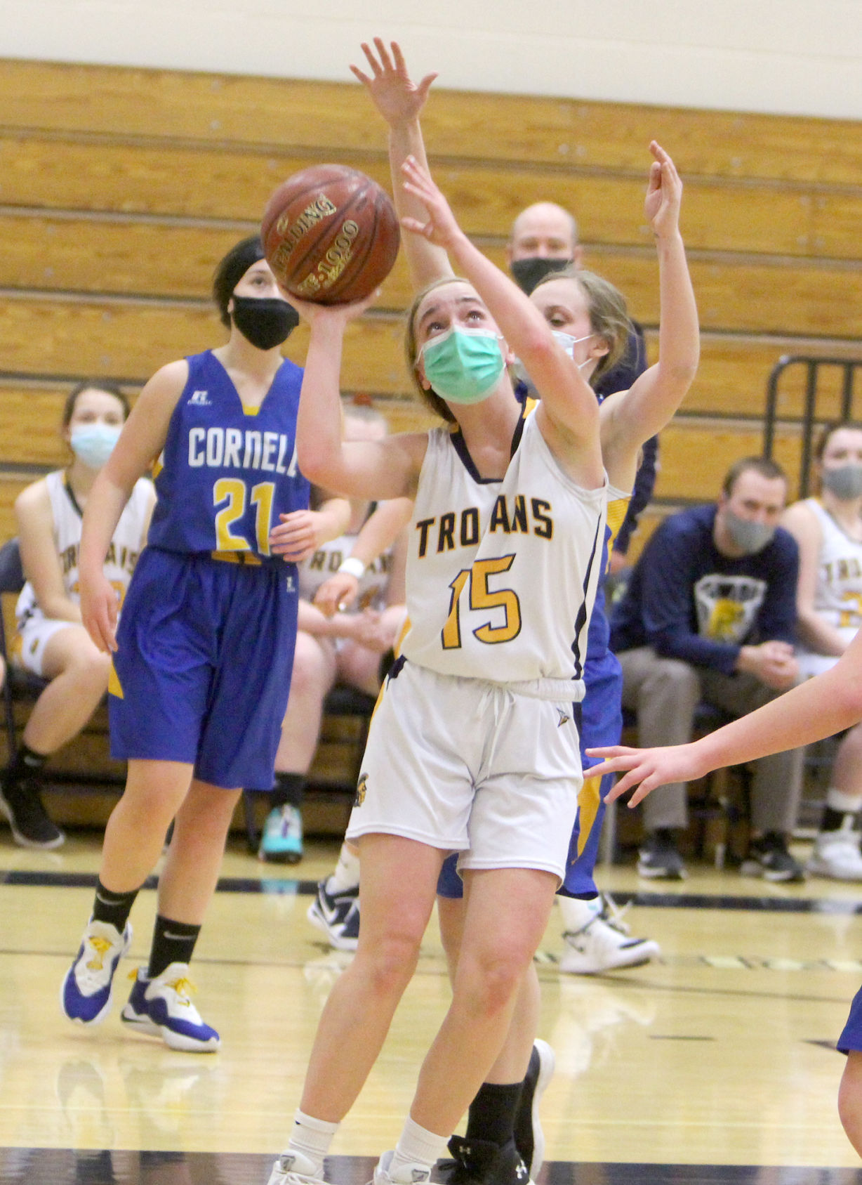 Cornell at New Auburn girls basketball 1-15-21